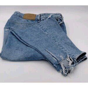 H&M &Denim Ultra High Waist Mom Jeans 18